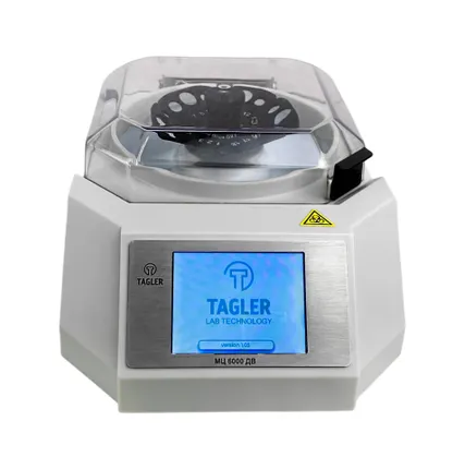 Фото №0 Лабораторная центрифуга-вортекс ТАГЛЕР МЦ-6000ДВ (до 6000 об/мин, 12x2 мл, с дисплеем, программируемая)