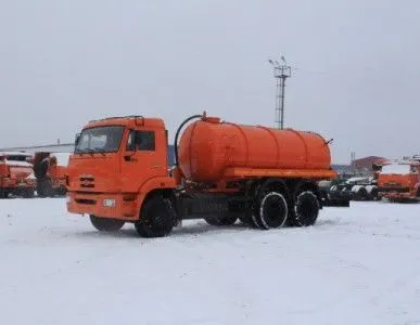 фото Автоцистерна вакуумная (АВ-10) на шасси КАМАЗ-65115 (6х4)