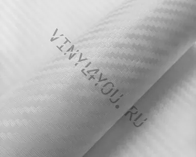 фото Пленка Белый карбон 3D