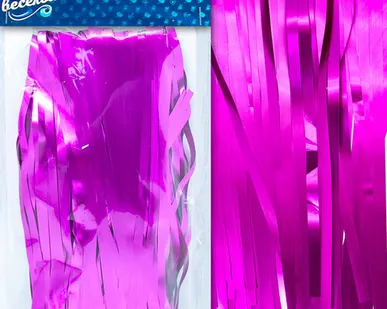 фото Занавес Дождик Фиолетовые, Матовый, 100*200 см, 1 шт