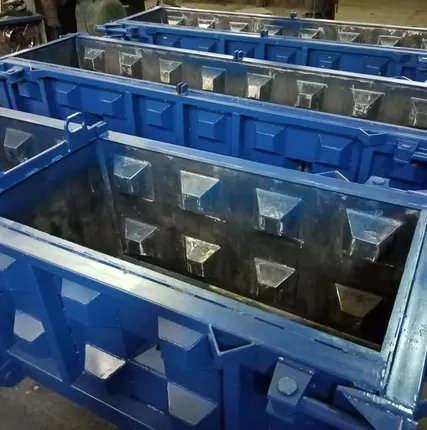 Фото №3 Металлоформы для блоков ЛЕГО однорядных, двухрядных, половинок, элементов W.