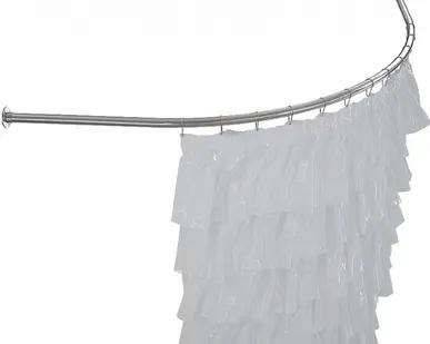 фото Карниз для душевого поддона Aquanet 100x100 хром 00235253