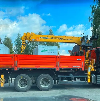 Фото №0 Услуги крана - манипулятора.