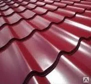 Фото №0 Металлочерепица Венеция 0.4 С покрытием полиэстер, все цвета РАЛ (RAL)