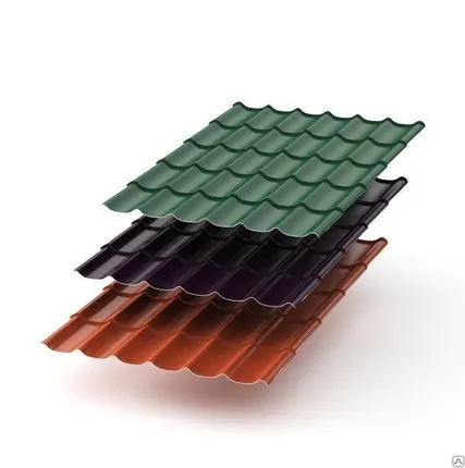 Фото №0 Металлочерепица МП МОНТЕРРЕЙ NORMAN 25 мкм