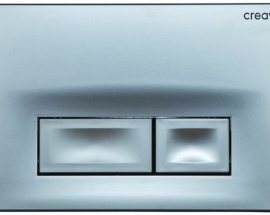 фото Кнопка GP 3003 ORE хром матовая для инсталляции Creavit
