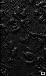 фото Декоративный пластик SIBU FLORAL Black 1,6x1000x2612мм с клеем