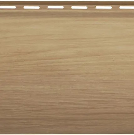 Фото №0 Виниловый сайдинг БЛОКХАУС (Каштан) BH-01 - 3,1м х 0,2м