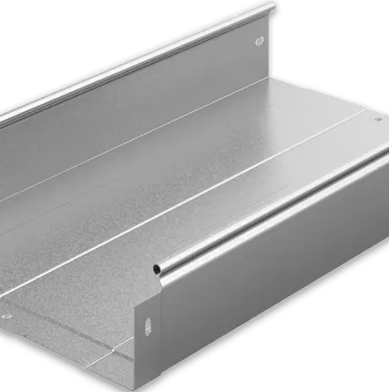 Фото №0 Металлический лоток неперфорированный 100х80х2500