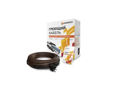 фото Греющий кабель Grandeks 5 метров (17 Вт/м)