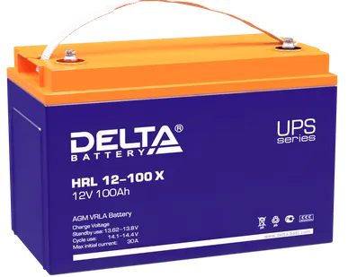 фото Аккумулятор Delta HRL 12-100 X