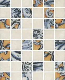 фото Плитка керам. KERAMA MARAZZI Площадь Испании 400x150 Декор мозаичный MM15129B