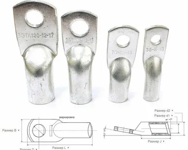 фото Кабельный наконечник ЗЭТА ТМЛ 4-5-3 (100 шт) (zeta10613)
