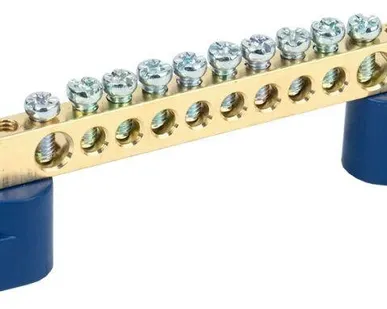 фото Шина нулевая ШНИ-6х9-10 У2-С на 2-х. угл. изол. ИЭК YNN10-69-10C2-K07