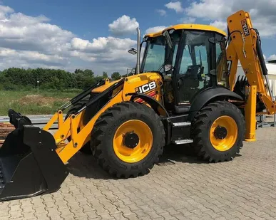 фото Аренда экскаватора погрузчика jcb