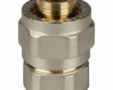 фото Переходник STOUT с внутренней резьбой 1/2 х20 для металлопластиковых труб винтовой