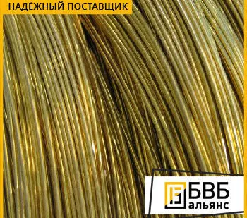 фото Проволока латунная ЛС59-1 ГОСТ 1066-90