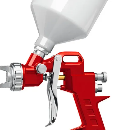 Фото №0 Краскопульт пневматический с верхним бачком 06458 Зубр  MS 200-3, HP, сменные сопла