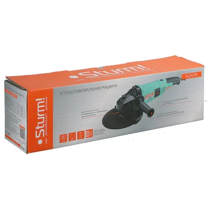 Фото №9 Болгарка (УШМ) Sturm! AG9018