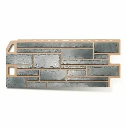 Фото №0 Цокольный сайдинг альта-профиль - коллекция "камень", топаз