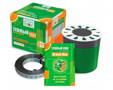 фото Нагревательный кабель Green Box на стяжку теплого пола