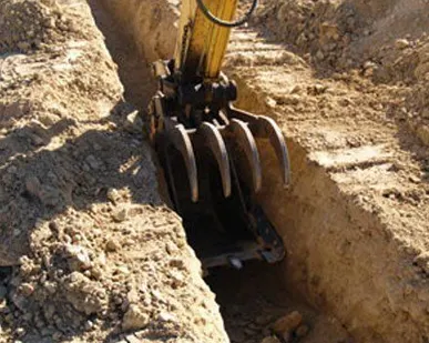 фото Рытье траншей