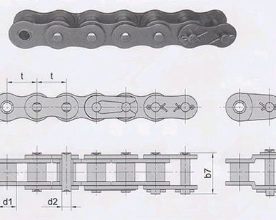 фото Цепь приводная 08B-1 DH