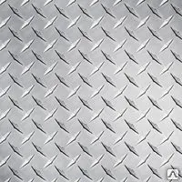 Фото №0 Лист рифленый 6 мм, 3пс, 3сп, 3кп, 09Г2С, ромб, чечевица, стальной