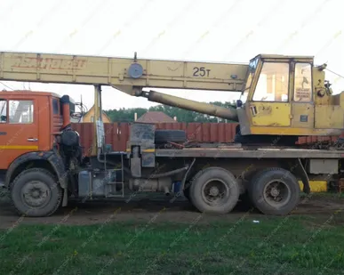 фото Аренда автокрана (автомобильного крана) Ивановец КС-45717K-1, Екатеринбург