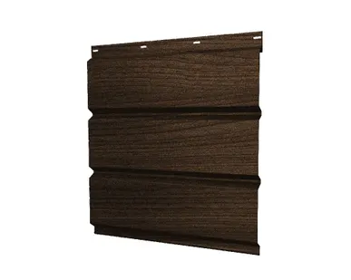 фото Софит металлический полная перфорация 0,45 Print Elite с пленкой Coffee Wood