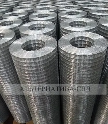 Фото №0 Сетка сварная оцинкованная 25х25х1,4мм