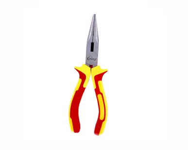 фото Длинногубцы (тонкогубцы), с двухкомпонентными рукоятками,CR-V сталь, 160 мм, Ripo серия "Standart"