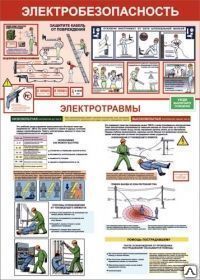 Фото №0 Стенд &quot;Электробезопасность&quot; BZ13