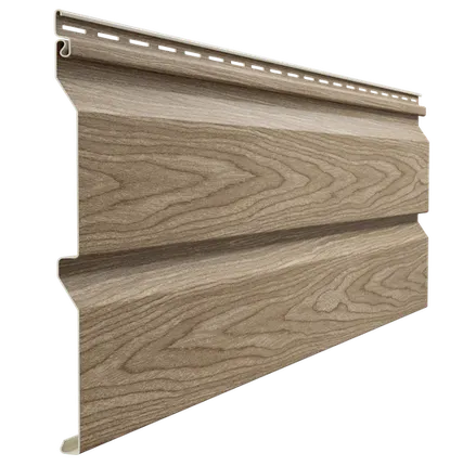 Фото №0 Сайдинг Docke Корабельный брус D5D Кедр Деке LUX под дерево