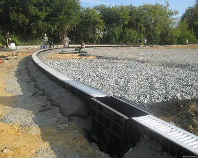 фото Лоток водоотводный DN 100 H 120