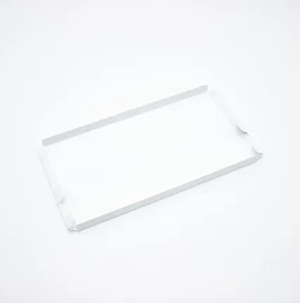 Фото №0 Панель козырька внутренний угол для кронштейна L=400мм, окрашенный, белый