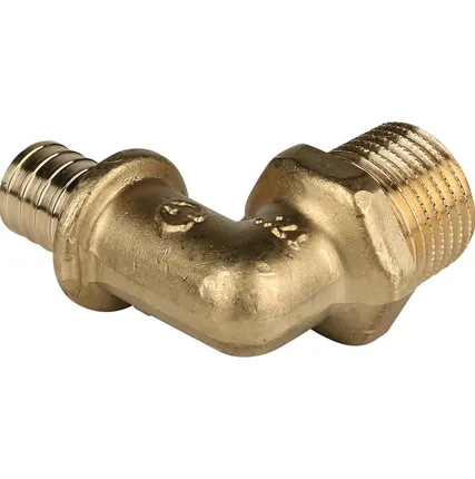 Фото №0 Угольник-переходник с наружной резьбой STOUT