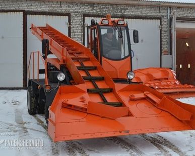 фото Снегопогрузчик