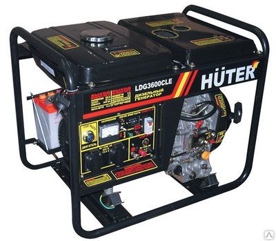 Фото №0 Дизельный генератор Huter LDG3600CLE