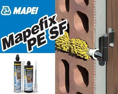 фото Химический крепеж для легких нагрузок MAPEFIX PE SF (IT-GB-PL)