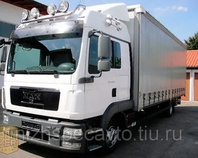 фото Тентованный грузовик man tgl 8.250 bl