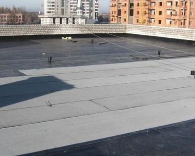 фото Устройство плоской кровли