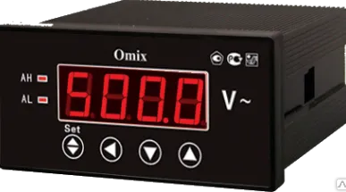 фото Вольтметр цифровой Omix P44-V-1-0.5-I420, P94-V-1-0.5-I420, P77-V-1-0.5