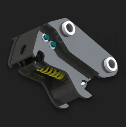 Фото №2 Быстросъем на заднюю рукоять экскаватора-погрузчика Квик-каплер