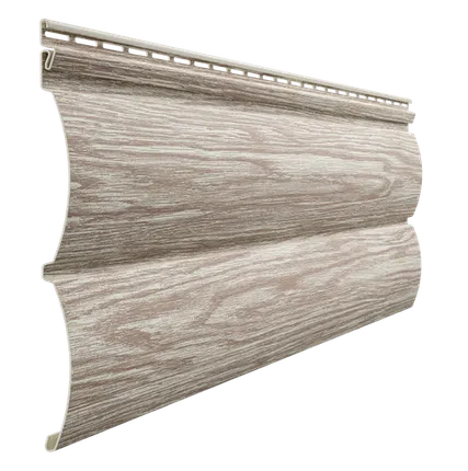 Фото №0 Сайдинг Docke Блок-Хаус D4.7T Орех Деке LUX под дерево