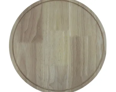 фото Доска круглая 24*1см, бамбук
