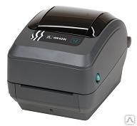 фото Принтер штрих-кода Zebra GK420t (203 dpi, USB,10/100 Ethernet, 
темно-серый