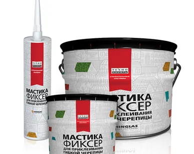 фото Мастика для гибкой черепицы № 23 (Фиксер)
