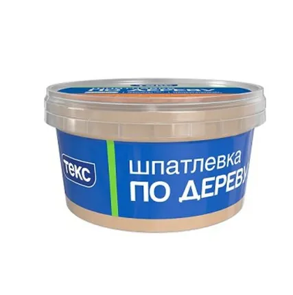 Фото №0 Шпатлевка по дереву Текс дуб 0,25 кг