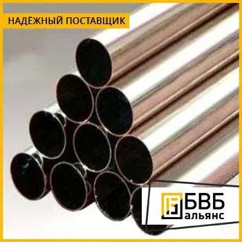 Фото №0 Труба никелевая бесшовная 38х3,5 НП-2 (никель 98%)